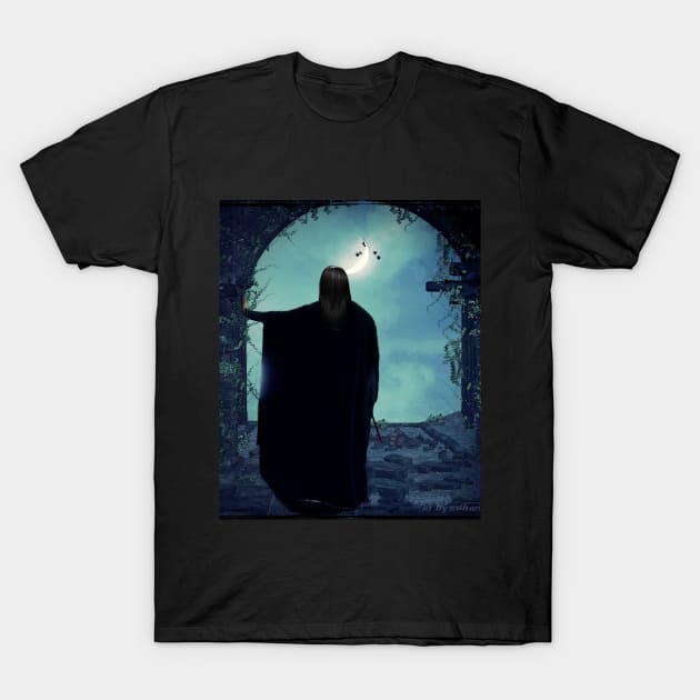 The Potionmaster "Leave me alone!" T-Shirt by scatharis